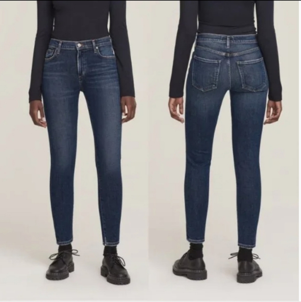 Agolde Sophie Mid-Rise Skinny Jean in Cabana Wash Size 26 - Picture 2 of 11